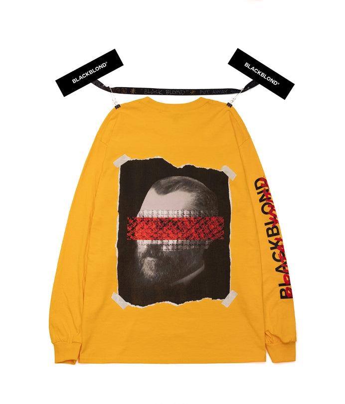 ブラックブロンド(BLACKBLOND) BBD Brutal Long Sleeve Tee (Yellow)