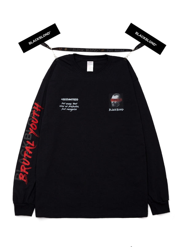 ブラックブロンド(BLACKBLOND) BBD Brutal Long Sleeve Tee (Black)