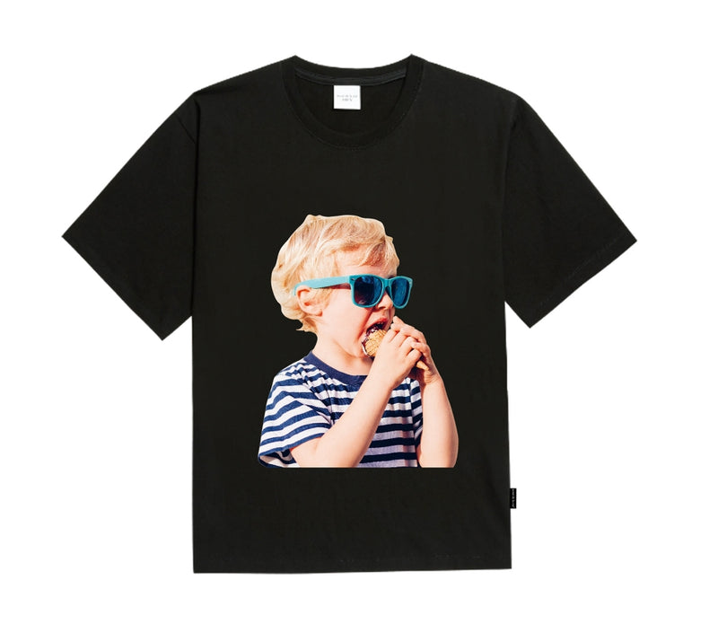 アクメドラビ(acme' de la vie) ADLV BABY FACE SHORT SLEEVE BLACK SUNGLASSES