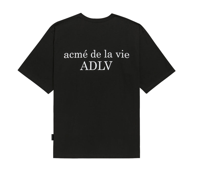アクメドラビ(acme' de la vie) ADLV BABY FACE SHORT SLEEVE BLACK DONUTS 4