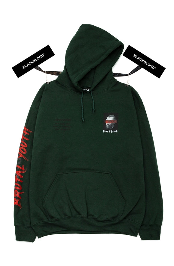 ブラックブロンド(BLACKBLOND) BBD Brutal Hoodie Ver.II (Green)
