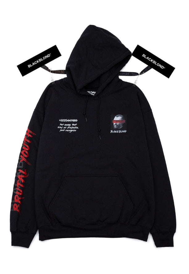 ブラックブロンド(BLACKBLOND) BBD Brutal Hoodie Ver.II (Black)