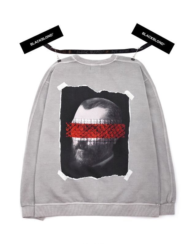 ブラックブロンド(BLACKBLOND) BBD Brutal Training Crewneck Sweatshirt (Gray)