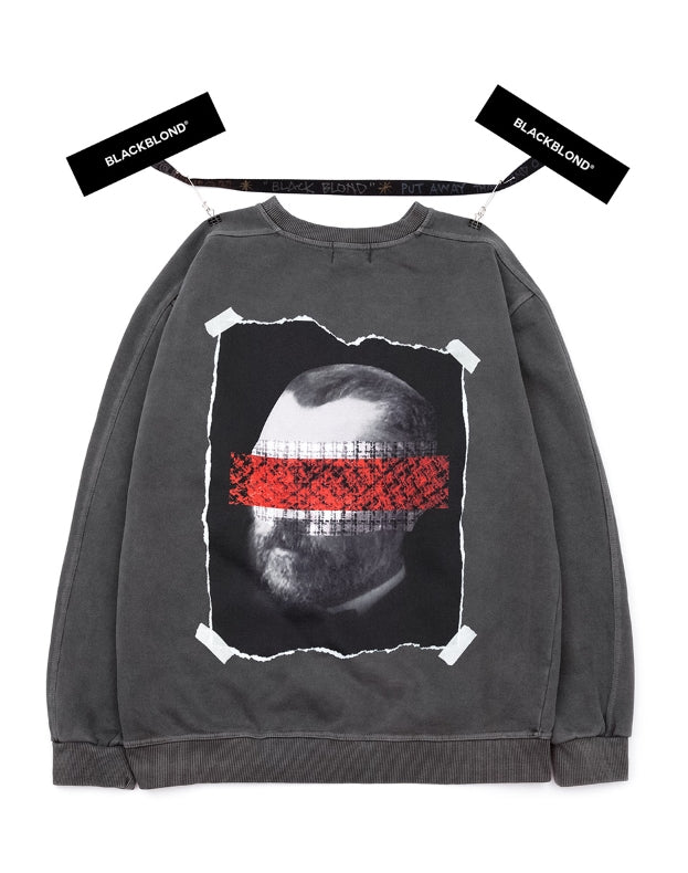 ブラックブロンド(BLACKBLOND) BBD Brutal Training Crewneck Sweatshirt (Charcoal)