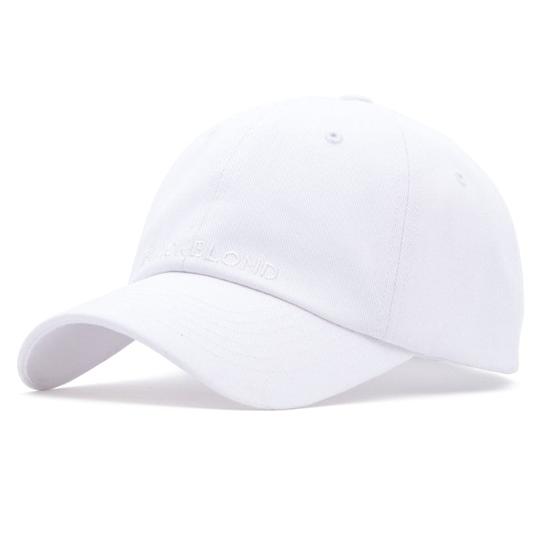 ブラックブロンド(BLACKBLOND) BBD Original Logo Cap (White/White)