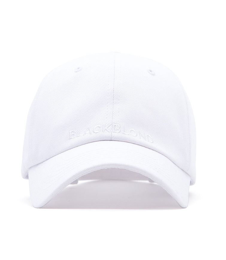 ブラックブロンド(BLACKBLOND) BBD Original Logo Cap (White/White)