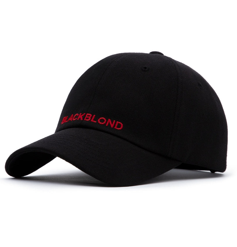 ブラックブロンド(BLACKBLOND) BBD Original Logo Cap (Black/Red)