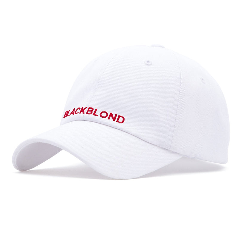 ブラックブロンド(BLACKBLOND) BBD Original Logo Cap (White/Red)
