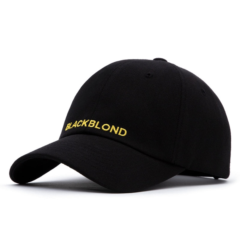 ブラックブロンド(BLACKBLOND) BBD Original Logo Cap (Black/Yellow)