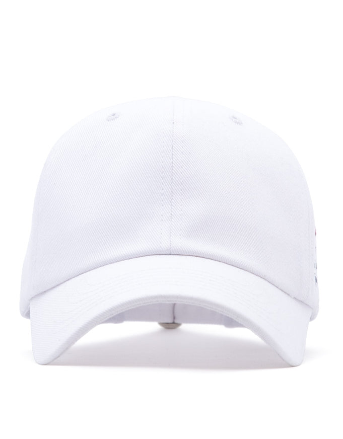 ブラックブロンド(BLACKBLOND) BBD Slogan Side Logo Cap (White)