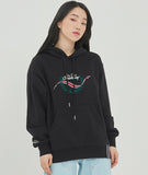 ロマンティッククラウン(ROMANTIC CROWN)FRIDAY CEREMONY HOODIE_BLACK