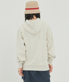 ロマンティッククラウン(ROMANTIC CROWN)FRIDAY CEREMONY HOODIE_MELANGE IVORY