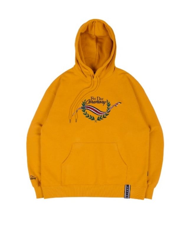 ロマンティッククラウン(ROMANTIC CROWN)FRIDAY CEREMONY HOODIE_YELLOW