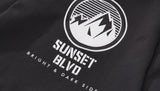 ダブルユーブイプロジェクト(WV PROJECT) SUNSET SWEAT SHIRT BLACK KHMT7357