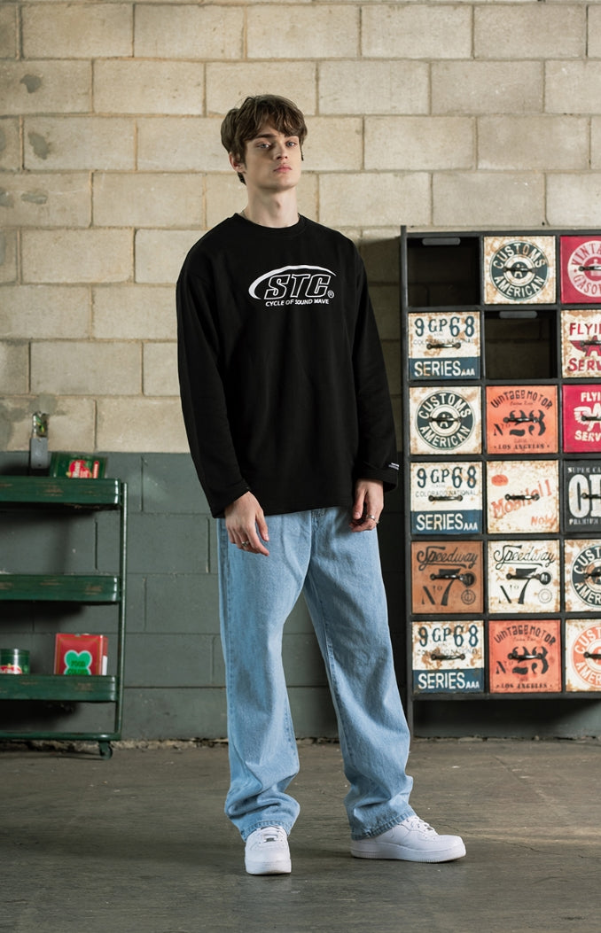 シディスコンマ(SHETHISCOMMA) LIGHT WIDE DENIM PANTS