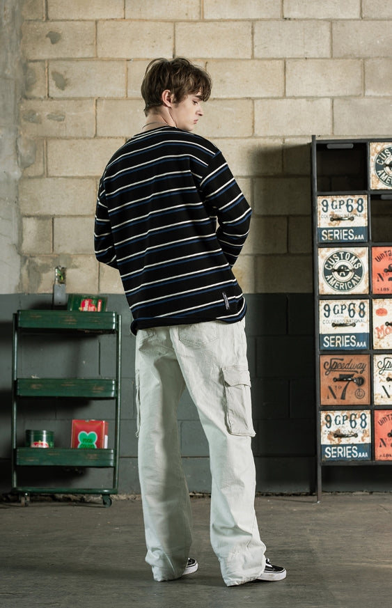 シディスコンマ(SHETHISCOMMA) WIDE CARGO PANTS