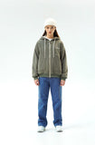 パーステップ(PERSTEP) Keep fleece reversible hoodie zip up 4Color DEOT4328