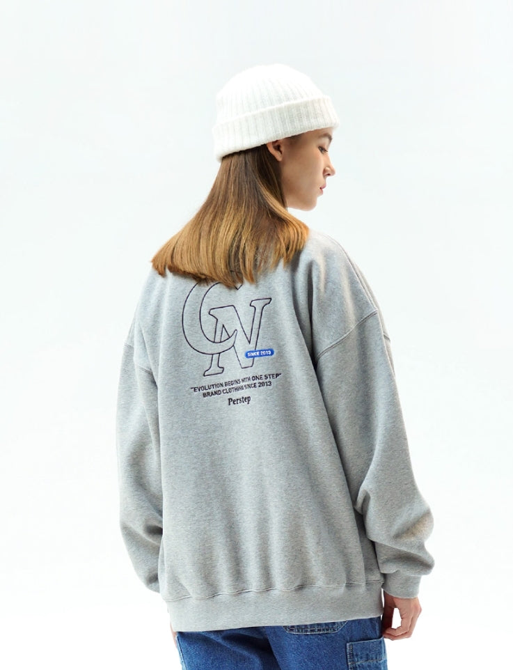 パーステップ(PERSTEP) Trust sweatshirt 4Color JUMT4333