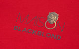 ブラックブロンド(BLACKBLOND) BLACKBLOND X MAISON Short Sleeve Tee (Red)