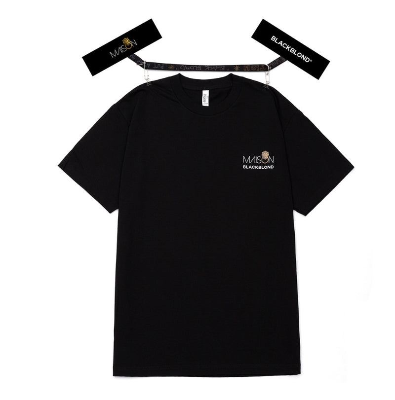 ブラックブロンド(BLACKBLOND) BLACKBLOND X MAISON Short Sleeve Tee (Black)