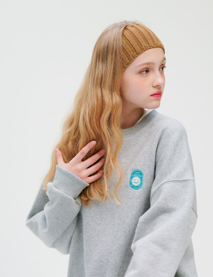 ユベスコ(UBESCO) HAPPINESS SWEATSHIRT 3COLOR JUMT8072