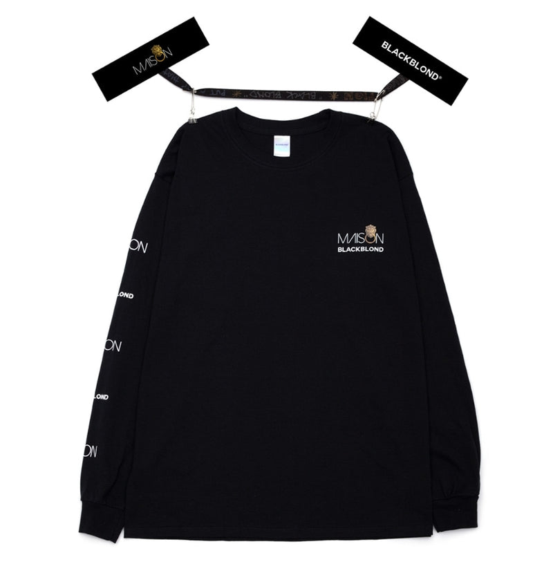 ブラックブロンド(BLACKBLOND) BLACKBLOND X MAISON Long Sleeve Tee (Black)