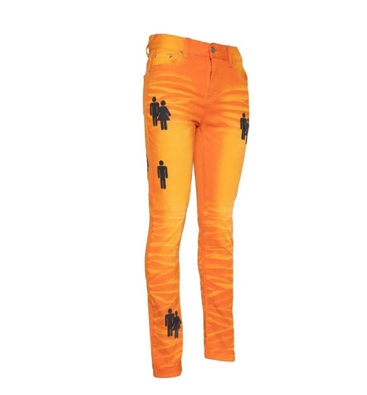 HOMME PLUS FAMME (オムファム) DUO DENIM ORANGE