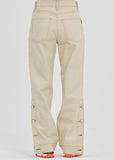 ロマンティッククラウン(ROMANTIC CROWN)  CEREMONY TAPE BUTTON PANTS_BEIGE