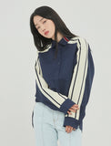 ロマンティッククラウン(ROMANTIC CROWN) SHOULDER LINE SHIRT_NAVY