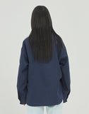 ロマンティッククラウン(ROMANTIC CROWN) SHOULDER LINE SHIRT_NAVY