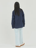 ロマンティッククラウン(ROMANTIC CROWN) SHOULDER LINE SHIRT_NAVY