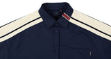 ロマンティッククラウン(ROMANTIC CROWN) SHOULDER LINE SHIRT_NAVY