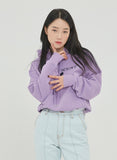 ロマンティッククラウン(ROMANTIC CROWN)  ROMANTICCROWN LOGO HOODIE_PURPLE