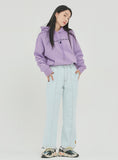 ロマンティッククラウン(ROMANTIC CROWN)  ROMANTICCROWN LOGO HOODIE_PURPLE