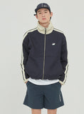 ロマンティッククラウン(ROMANTIC CROWN)  BACK POCKET TRACK JACKET_NAVY