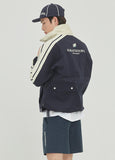 ロマンティッククラウン(ROMANTIC CROWN)  BACK POCKET TRACK JACKET_NAVY