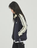 ロマンティッククラウン(ROMANTIC CROWN)  BACK POCKET TRACK JACKET_NAVY