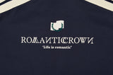 ロマンティッククラウン(ROMANTIC CROWN)  BACK POCKET TRACK JACKET_NAVY