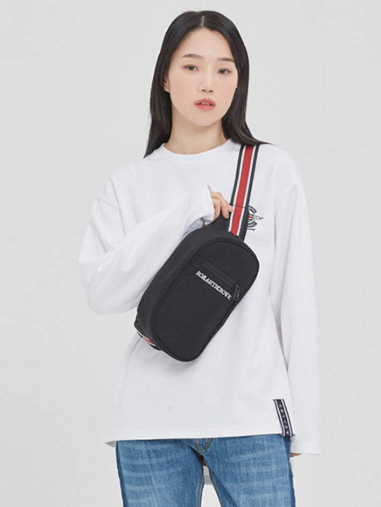 ロマンティッククラウン(ROMANTIC CROWN) CEREMONY CORDURA WAIST BAG_BLACK