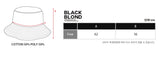 ブラックブロンド(BLACKBLOND) BBD Graffiti Logo Reversible Plate Bucket Hat (Black)