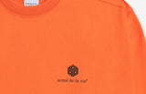 アクメドラビ(acme' de la vie) ADLV CUBE SYMBOL SWEAT SHIRT ORANGE