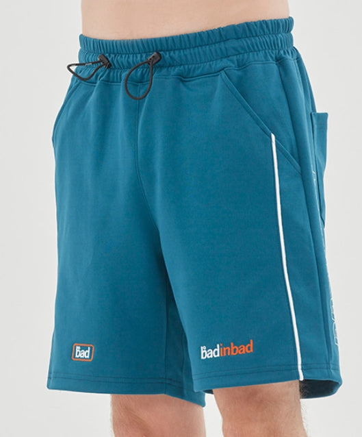 ベドインベド(BADINBAD) TRACK HALF SHORTS_BLUE GREEN