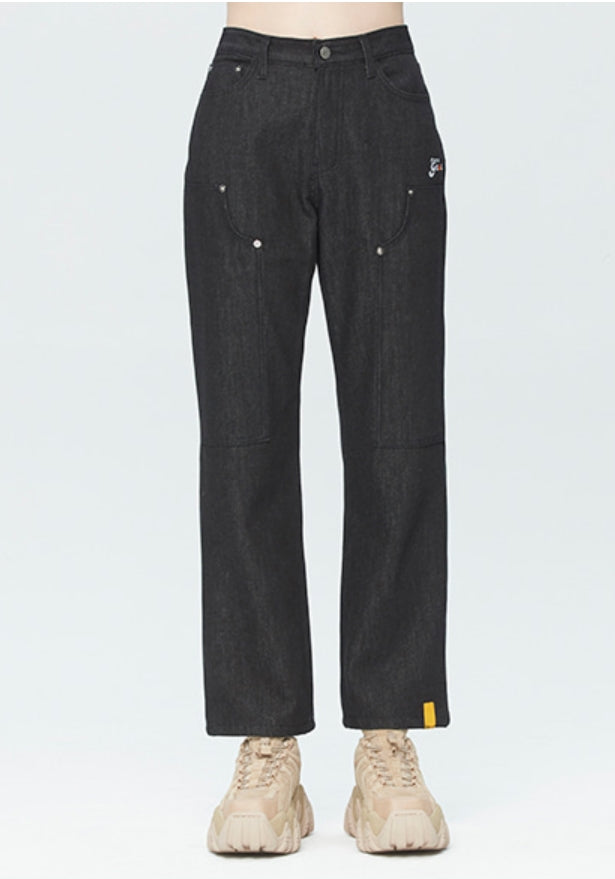 ロマンティッククラウン(ROMANTIC CROWN) GNAC LAYER PANTS_BLACK