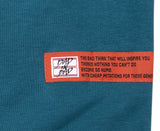 ベドインベド(BADINBAD) FRONT POCKET SPORTS SWEATSHIRT_BLUE GREEN