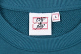 ベドインベド(BADINBAD) FRONT POCKET SPORTS SWEATSHIRT_BLUE GREEN