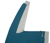 ベドインベド(BADINBAD) FRONT POCKET SPORTS SWEATSHIRT_BLUE GREEN