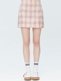 ロマンティッククラウン(ROMANTIC CROWN) TARTAN CHECK WRAP SKIRT_PINK