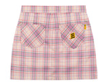 ロマンティッククラウン(ROMANTIC CROWN) TARTAN CHECK WRAP SKIRT_PINK