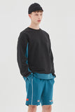 ベドインベド(BADINBAD) FRONT POCKET SPORTS SWEATSHIRT_BLACK