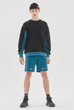 ベドインベド(BADINBAD) FRONT POCKET SPORTS SWEATSHIRT_BLACK